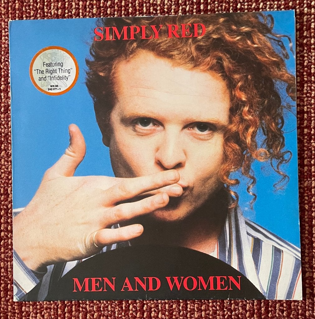 Simply Red – Men And Women, LP, Gebruikt, Pop, Ophalen of Verzenden