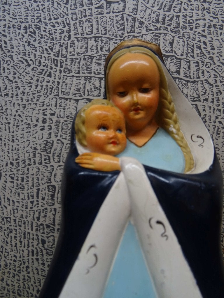100308=Maria met Heilig Kindje, Hebbeling.237, Ophalen of Verzenden