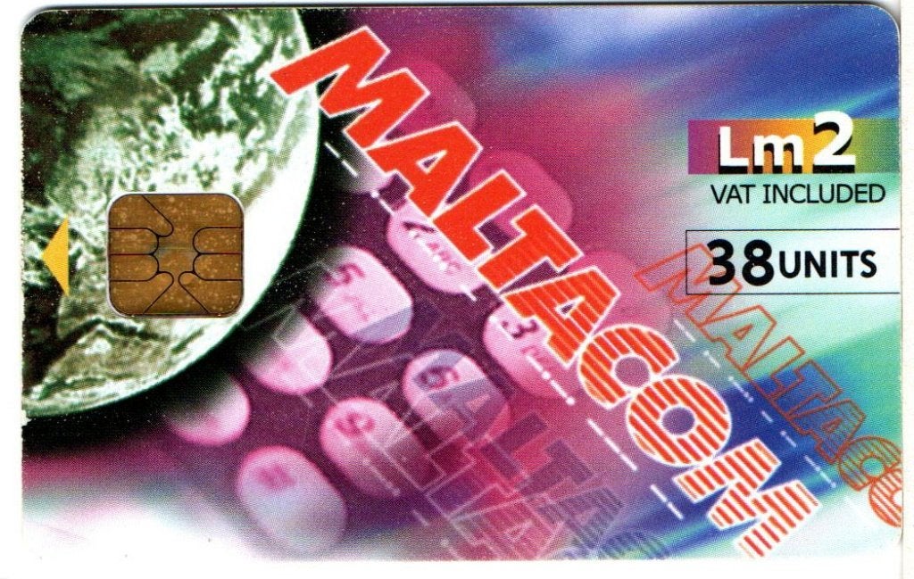 chip kaartje Malta 2, Ophalen of Verzenden