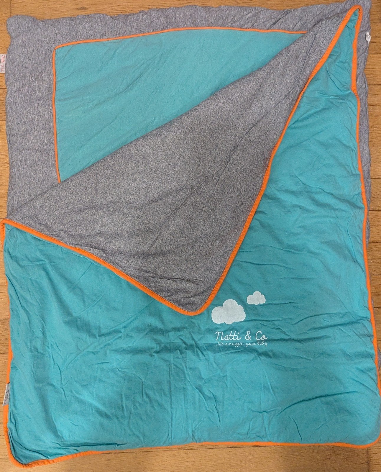 Zacht boxkleed 75x95 met dekentje Childhome, Overige merken, Overige typen, Ophalen of Verzenden, Zo goed als nieuw