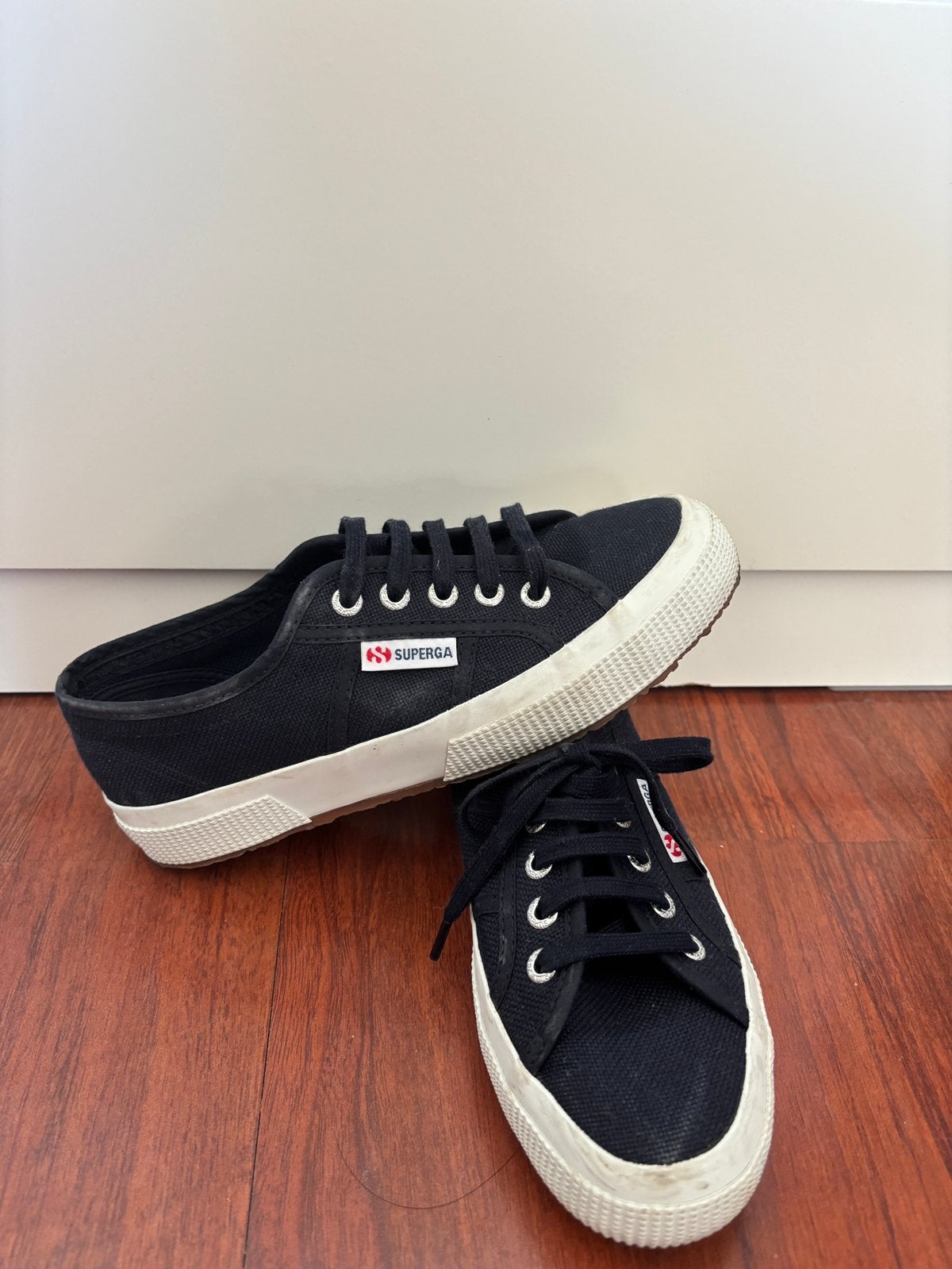 Superga sneakers maat 36, Verzenden, Zo goed als nieuw, Blauw