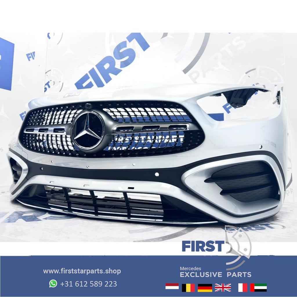 H247 FACELIFT GLA BUMPER AMG A2478804508 VOORBUMPER COMPLEET, Gebruikt, -, Voor, Ophalen of Verzenden