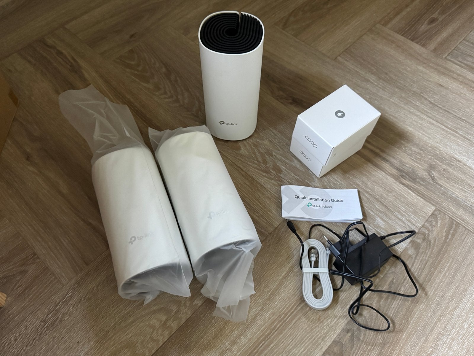TP-Link Deco M4R AC1200 Whole Home Mesh Wi-Fi Systeem, Ophalen of Verzenden, Zo goed als nieuw, Router