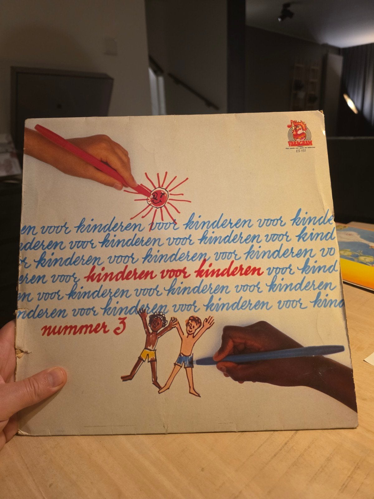 Kinderen voor Kinderen nummer 3 - LP met gebruikssporen, LP, Gebruikt, Ophalen of Verzenden, 12 inch