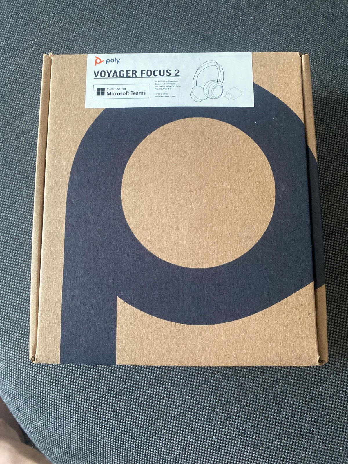 Poly Voyager Focus 2 UC - Microsoft Teams gecertificeerd, Bluetooth, Nieuw, Over-ear, Zwart