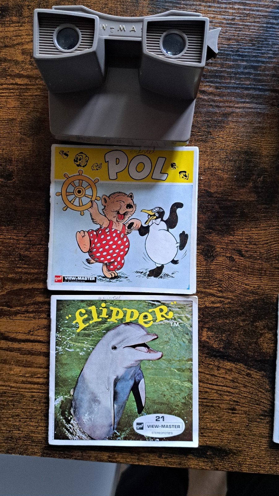 Viewmaster met Flipper en POL, Verzamelen, Speelgoed, Ophalen of Verzenden
