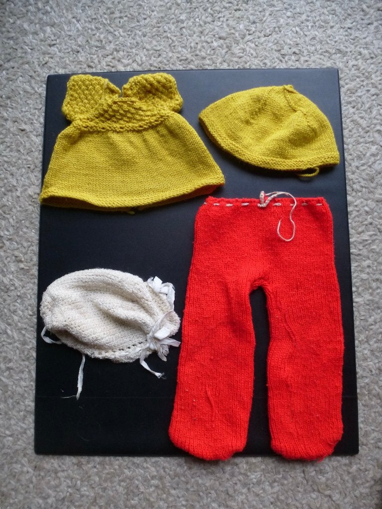 vintage baby / poppenkleding, Ophalen of Verzenden, Gebruikt, Overige typen