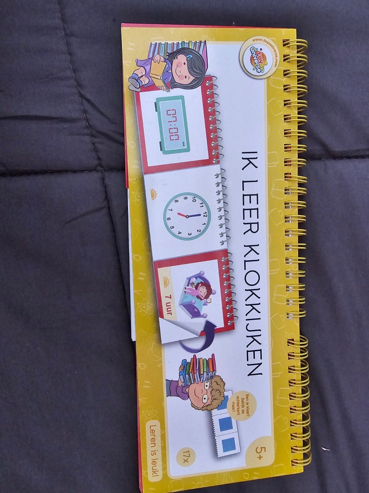 Ik leer klokkijken spel, Ophalen