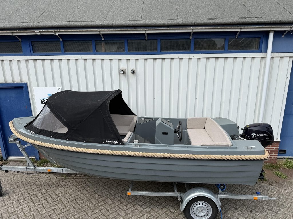 Unieke Valory 480 sloep met buiskap 15 pk 2021 vaarklaar, Watersport en Boten, Niet ingevuld, 5 m, Niet ingevuld, Overige merken