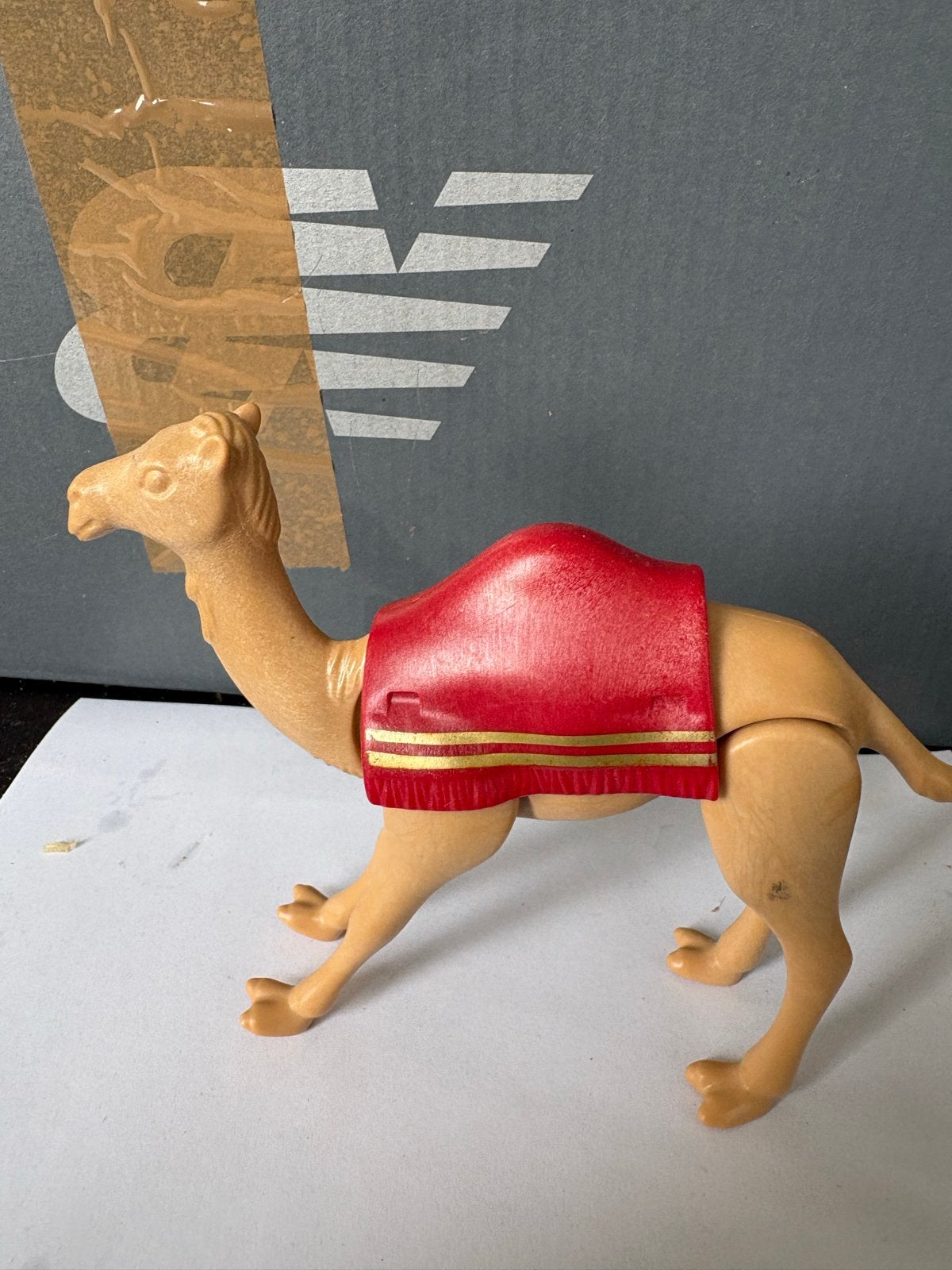 Playmobil Kameel met rood zadel - Zo goed als nieuw, Ophalen of Verzenden, Zo goed als nieuw