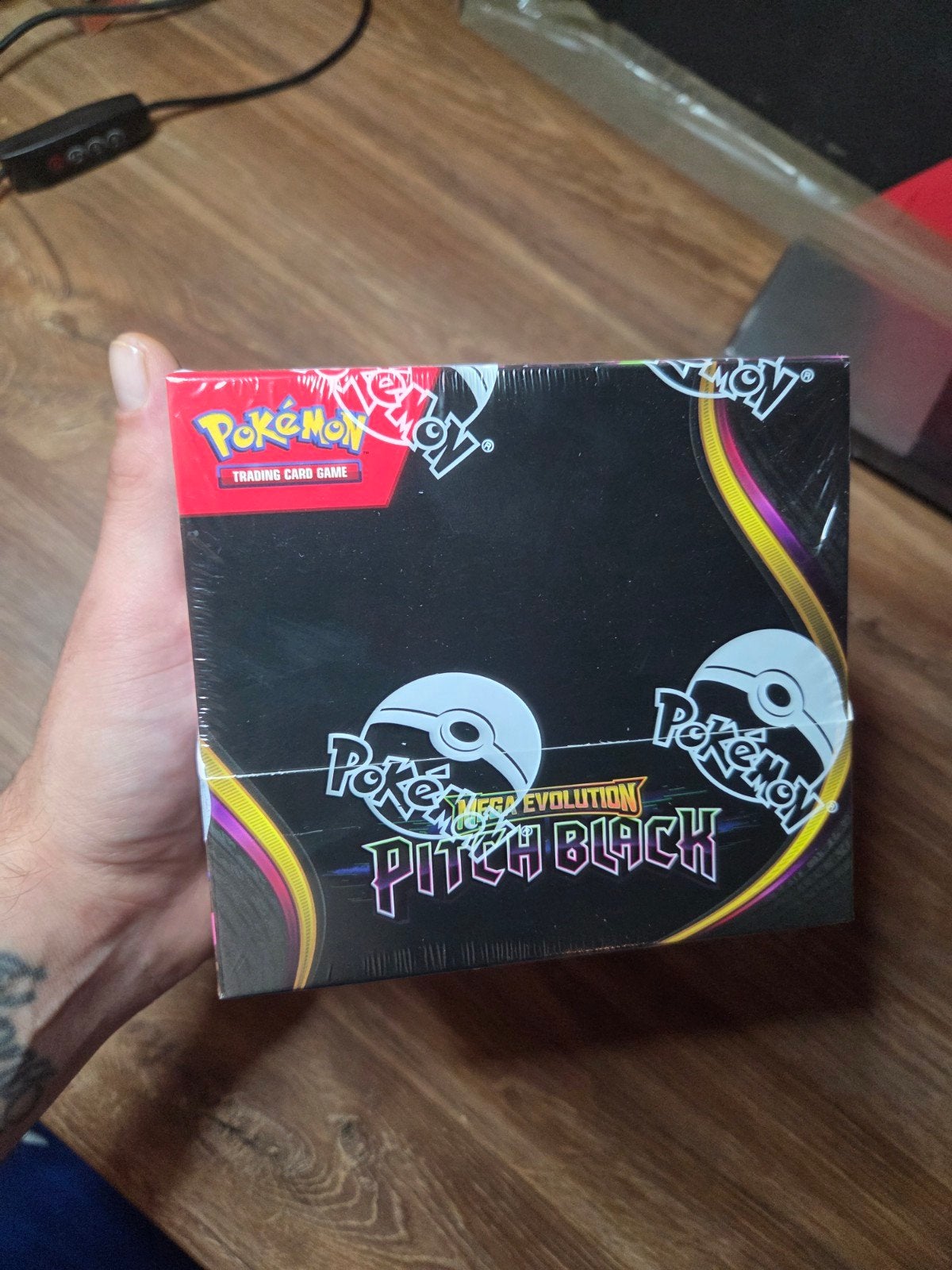 Pitch Black Boosterbox Mega Evolution sealed 36 packs, Verzenden, Nieuw, Boosterbox