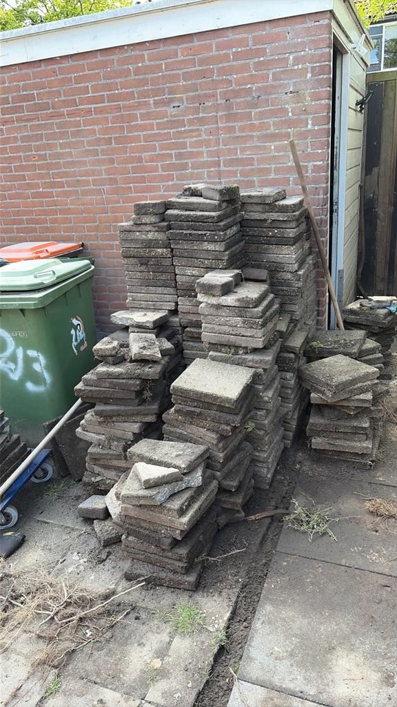 30x30 gratis afhalen zsm, Ophalen, Zo goed als nieuw, Beton, Terrastegels