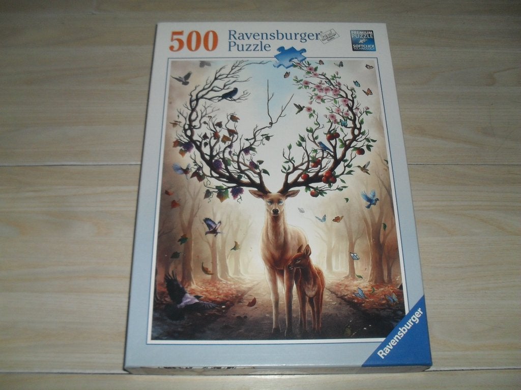 Magisch hert puzzle 500 stukjes nieuw, Ophalen, 500 t/m 1500 stukjes, Nieuw, Legpuzzel