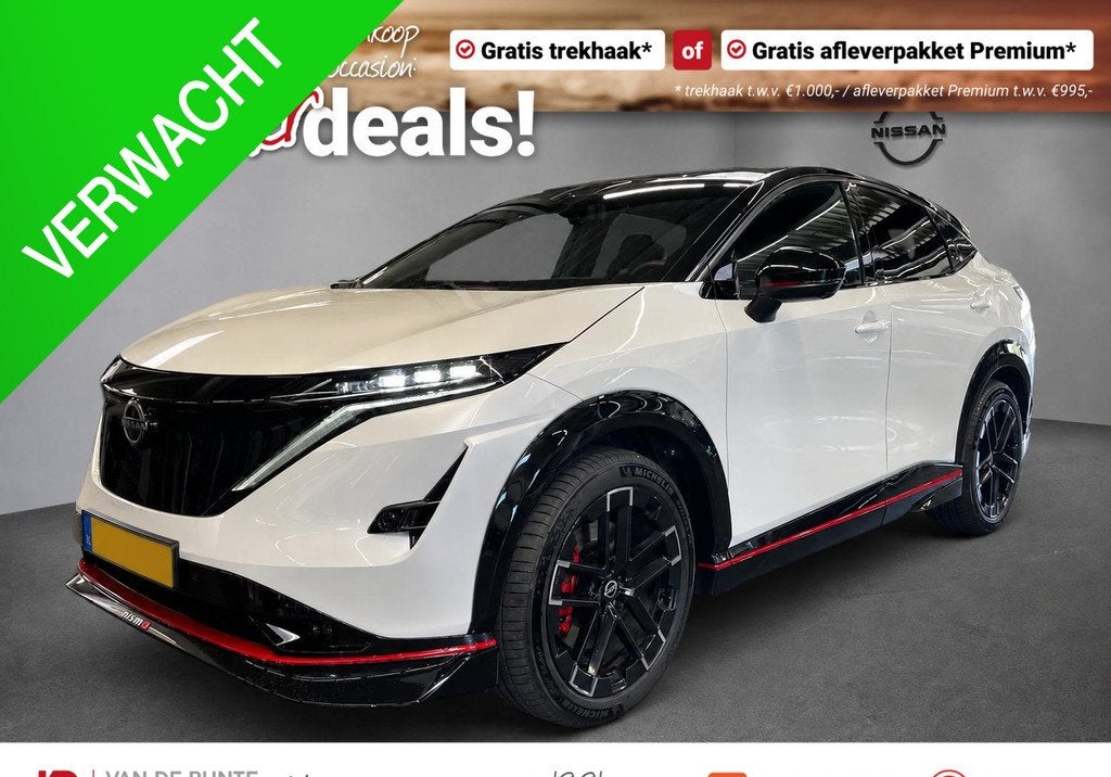 Nissan Ariya e-4ORCE NISMO 91 kWh *Nieuwe auto*, Auto's, Nissan, Automaat, 12 maanden, Gebruikt, 2084 kg