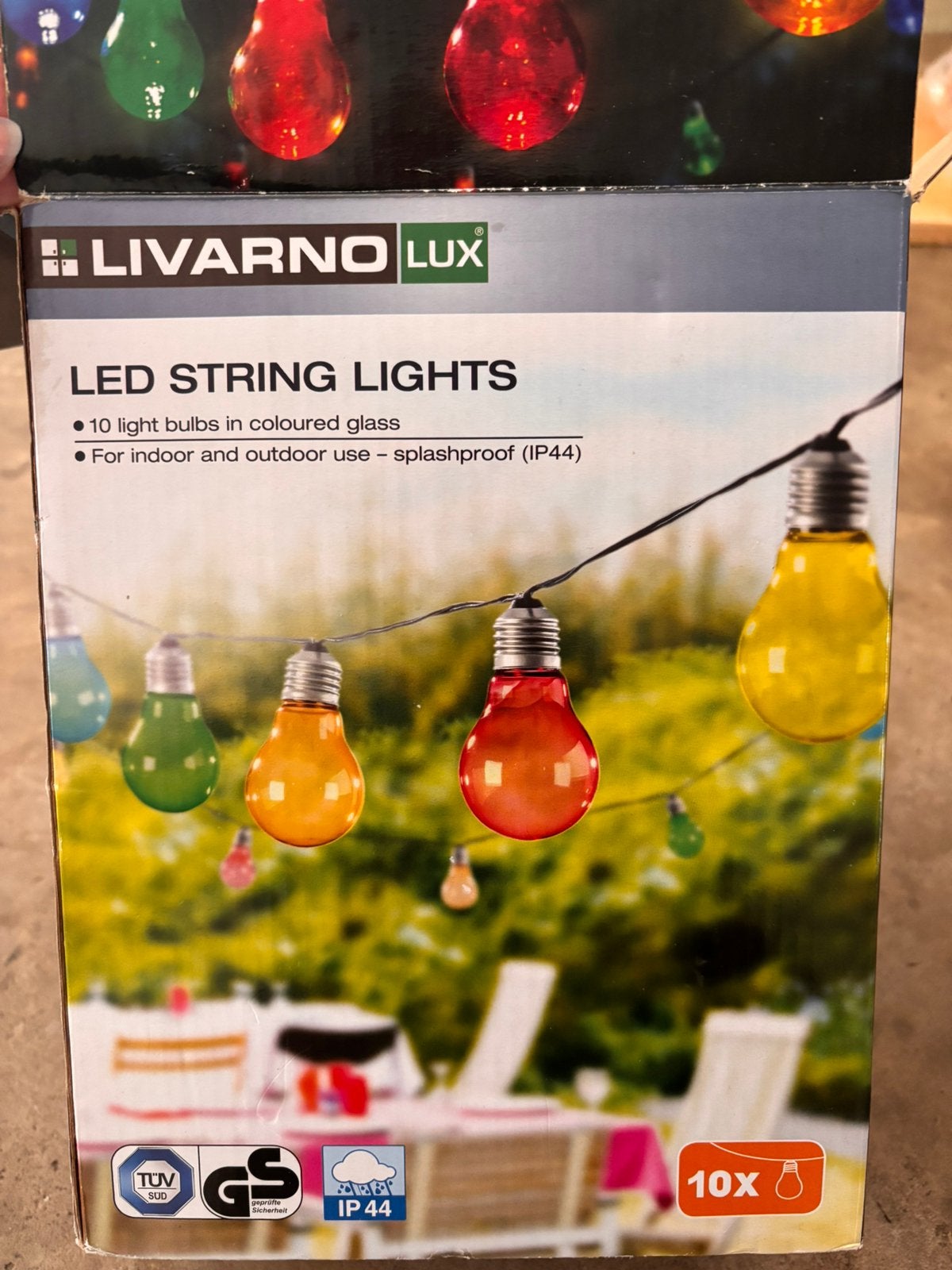 Led string lights, Tuin en Terras, Buitenverlichting, Minder dan 50 watt, Ophalen of Verzenden, Led, Netvoeding