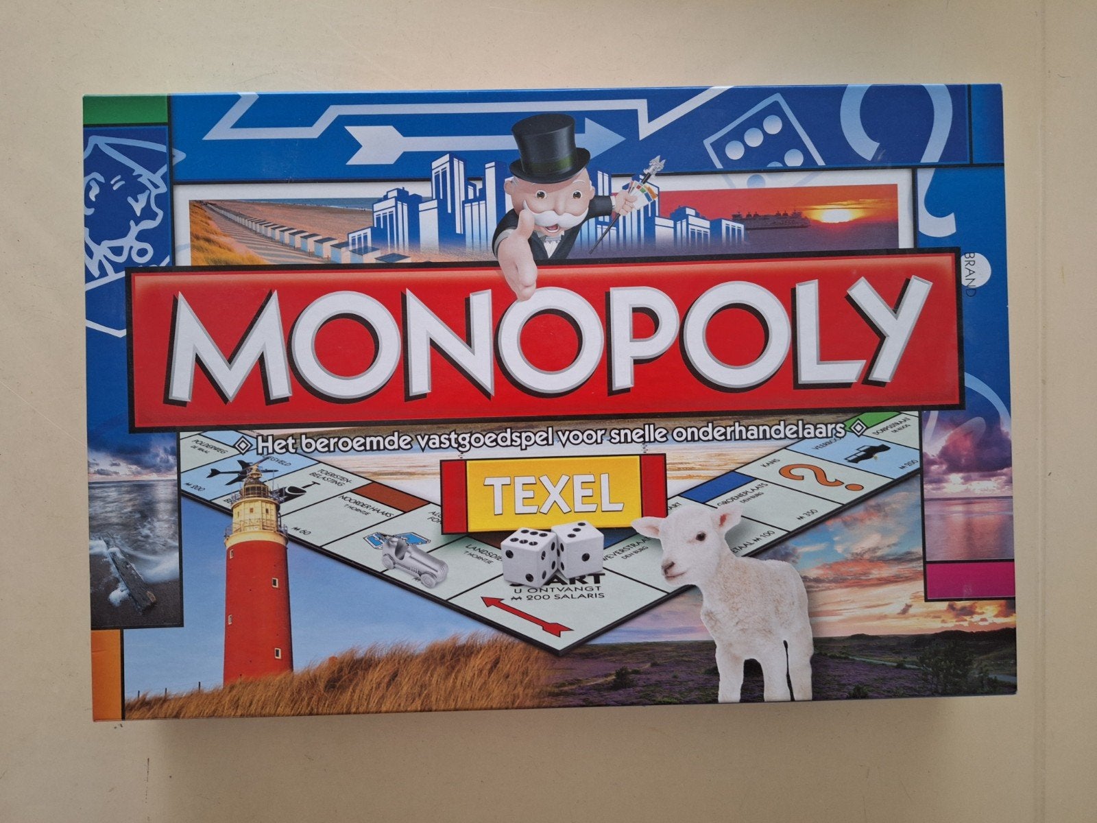 Monopoly Texel - Limited edition - als nieuw, Ophalen