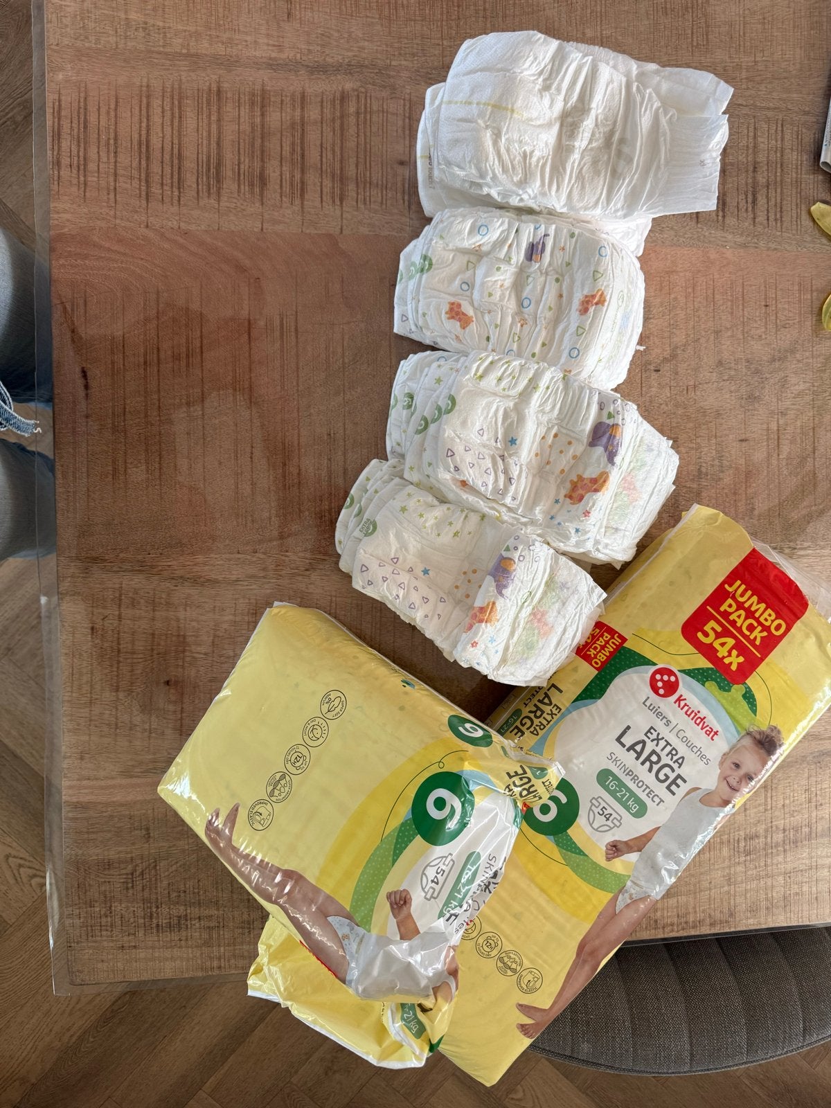 102 Kruidvat Extra Large luiers (maat 6) nieuw, Ophalen, Nieuw