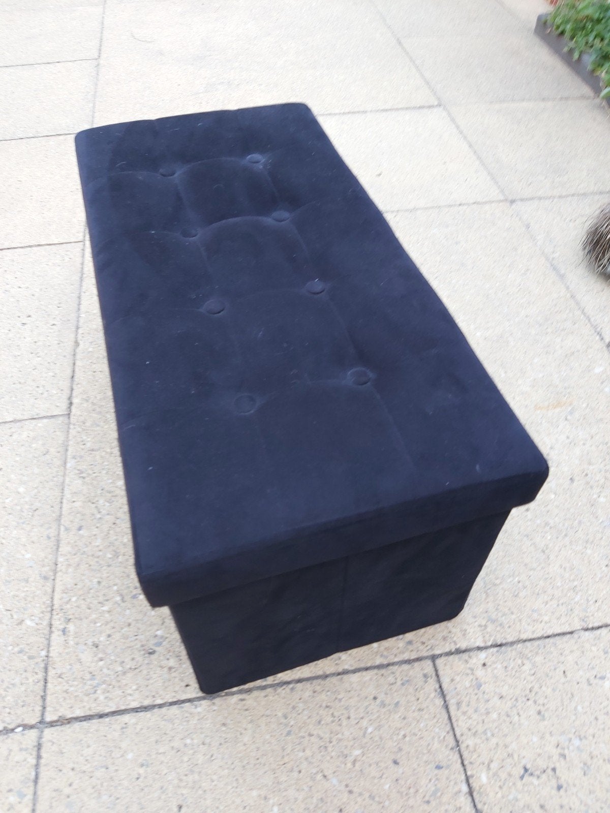 opbergbox zwart fluweel, Ophalen, Nieuw, Rechthoekig, Minder dan 50 cm