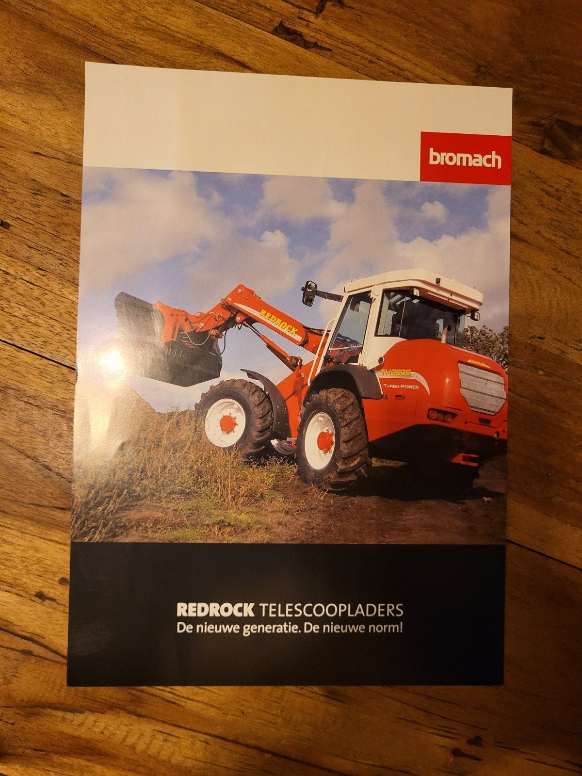 folder REDROCK telescoopladers, Ophalen of Verzenden, Zo goed als nieuw, Folder