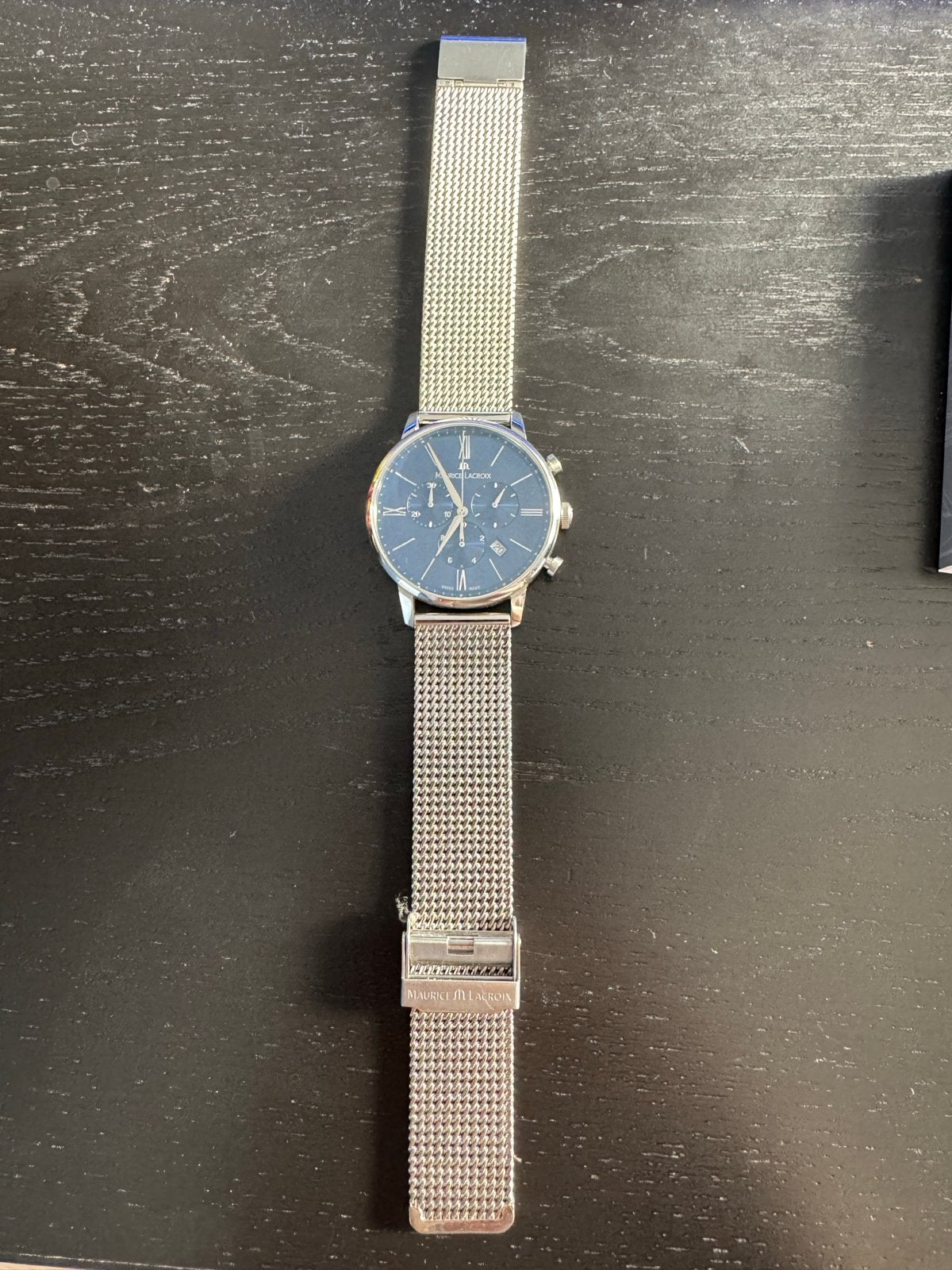 Maurice Lacroix Eliros Chronograph Horloge, Overige merken, Staal, Polshorloge, Ophalen of Verzenden