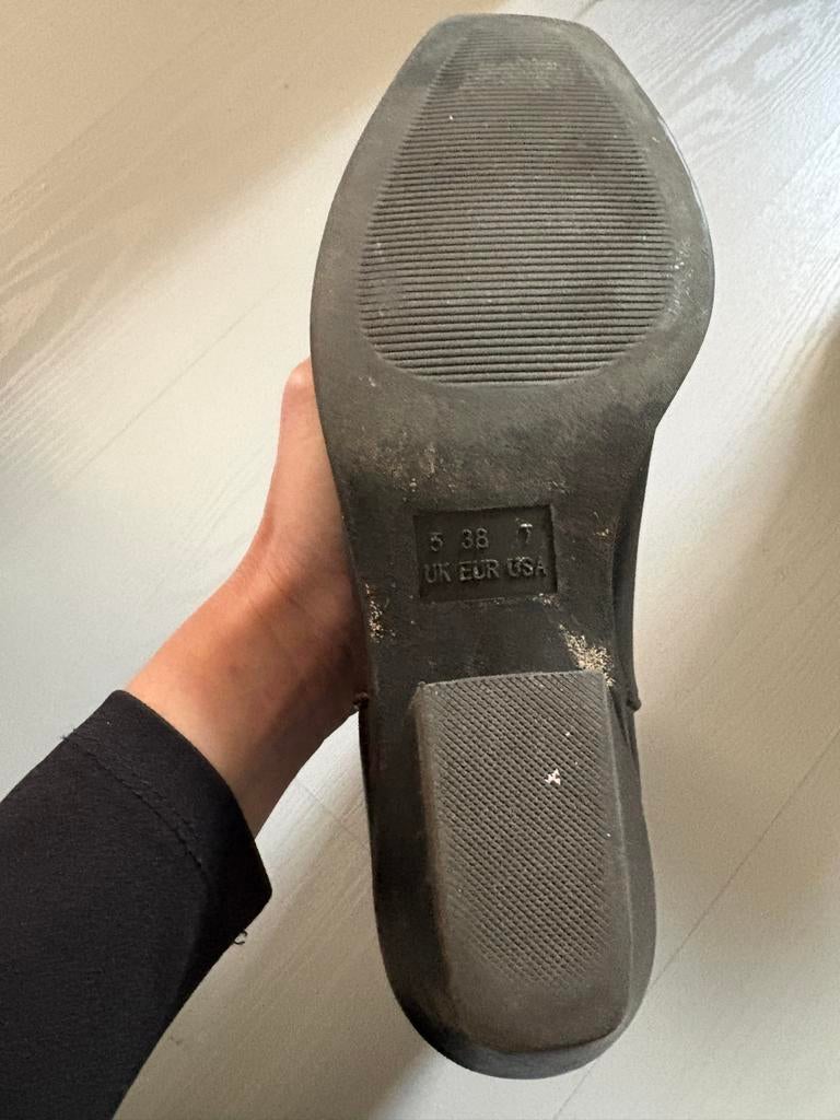 Zwarte cowboylaarzen met studs - Maat 38, Ophalen, Gedragen, Zwart, Lage of Enkellaarzen