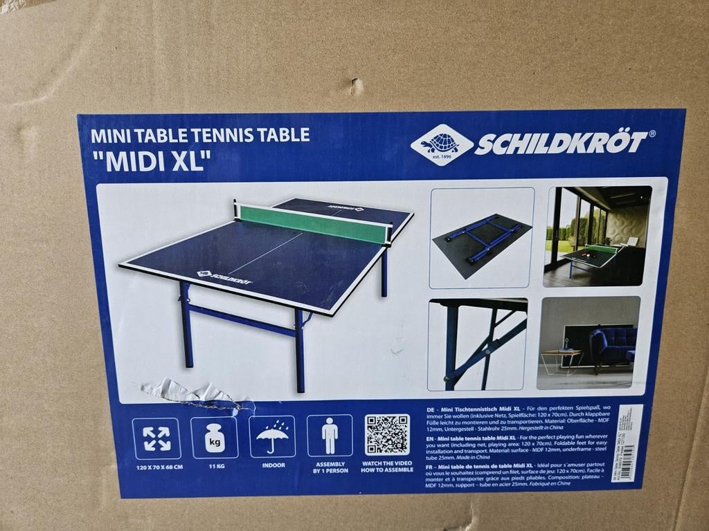 Tafeltennis, Sport en Fitness, Tafeltennis, Ophalen of Verzenden