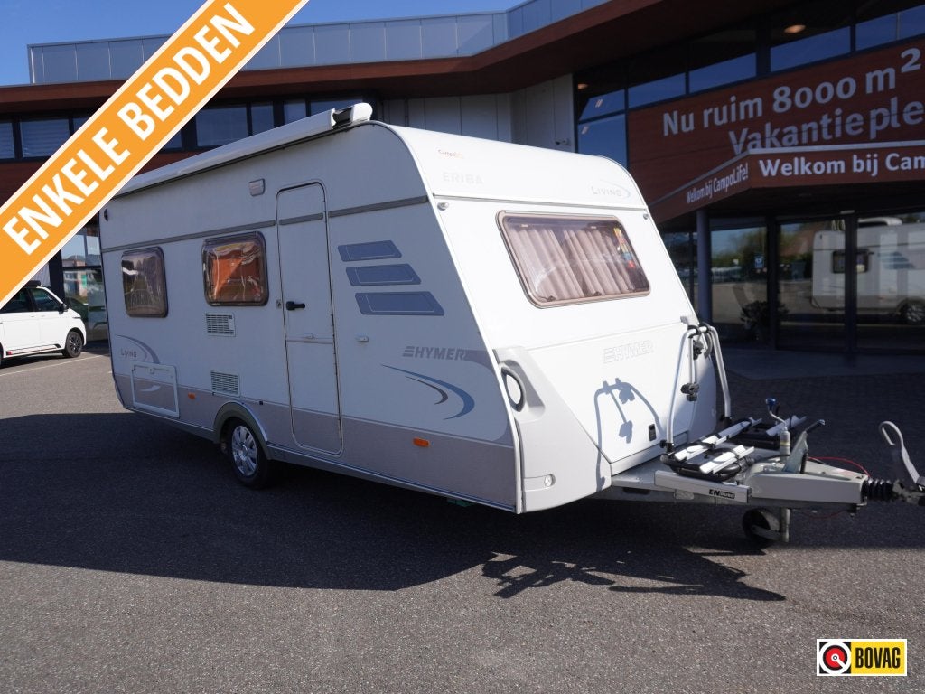 Eriba Living 480 MET MOVER, LUIFEL, AIRCO, Caravans en Kamperen, Overige typen, Eriba, Schokbreker, 1000 - 1250 kg