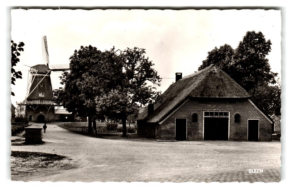 Sleen, Molen, Verzenden, 1960 tot 1980, Ongelopen, Drenthe