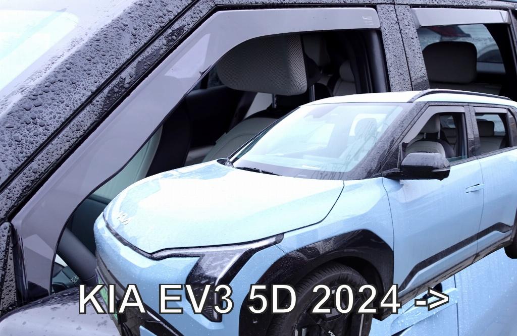 Kia EV3 6 zijwindschermen visors raamgeleiders fenders oa, Ophalen of Verzenden, Nieuw