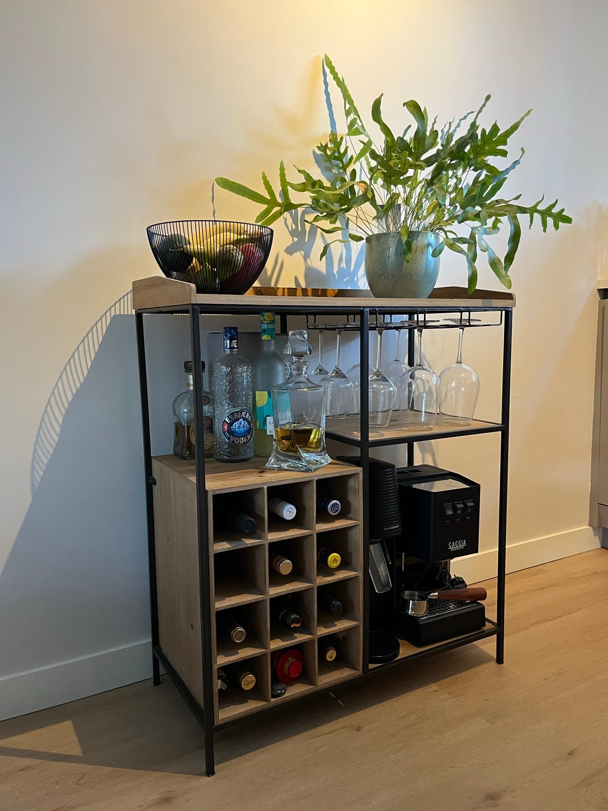 Wijnrek/drank kast, Ophalen, Gebruikt