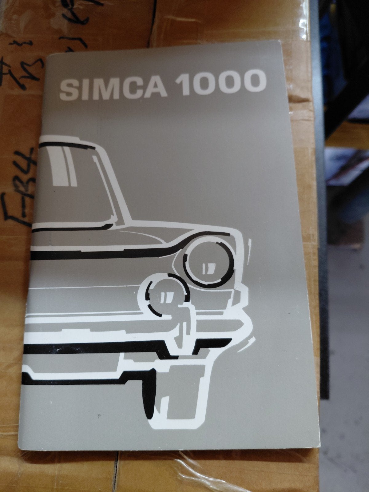 Simca 1000 onderhoudsboekje, Ophalen of Verzenden, Gelezen, Overige merken, Onbekend