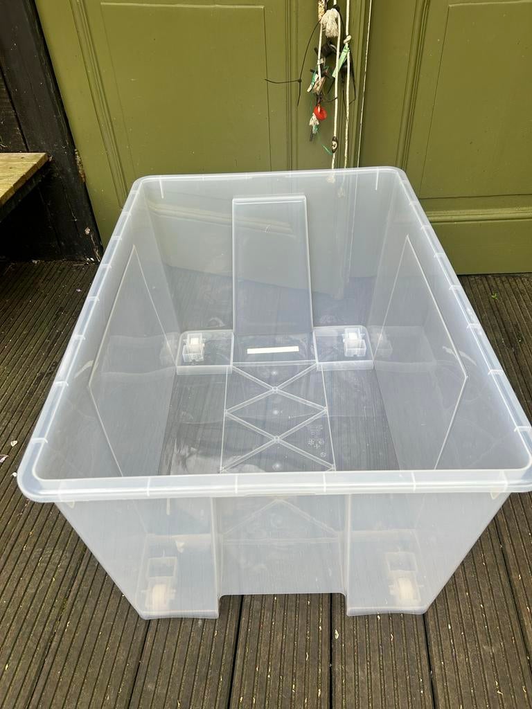 IKEA Samla opbergbox - 78x56x43 cm, Doe-het-zelf en Verbouw, Kratten en Dozen, Ophalen, Gebruikt, 40 tot 60 cm, Bak of Kist
