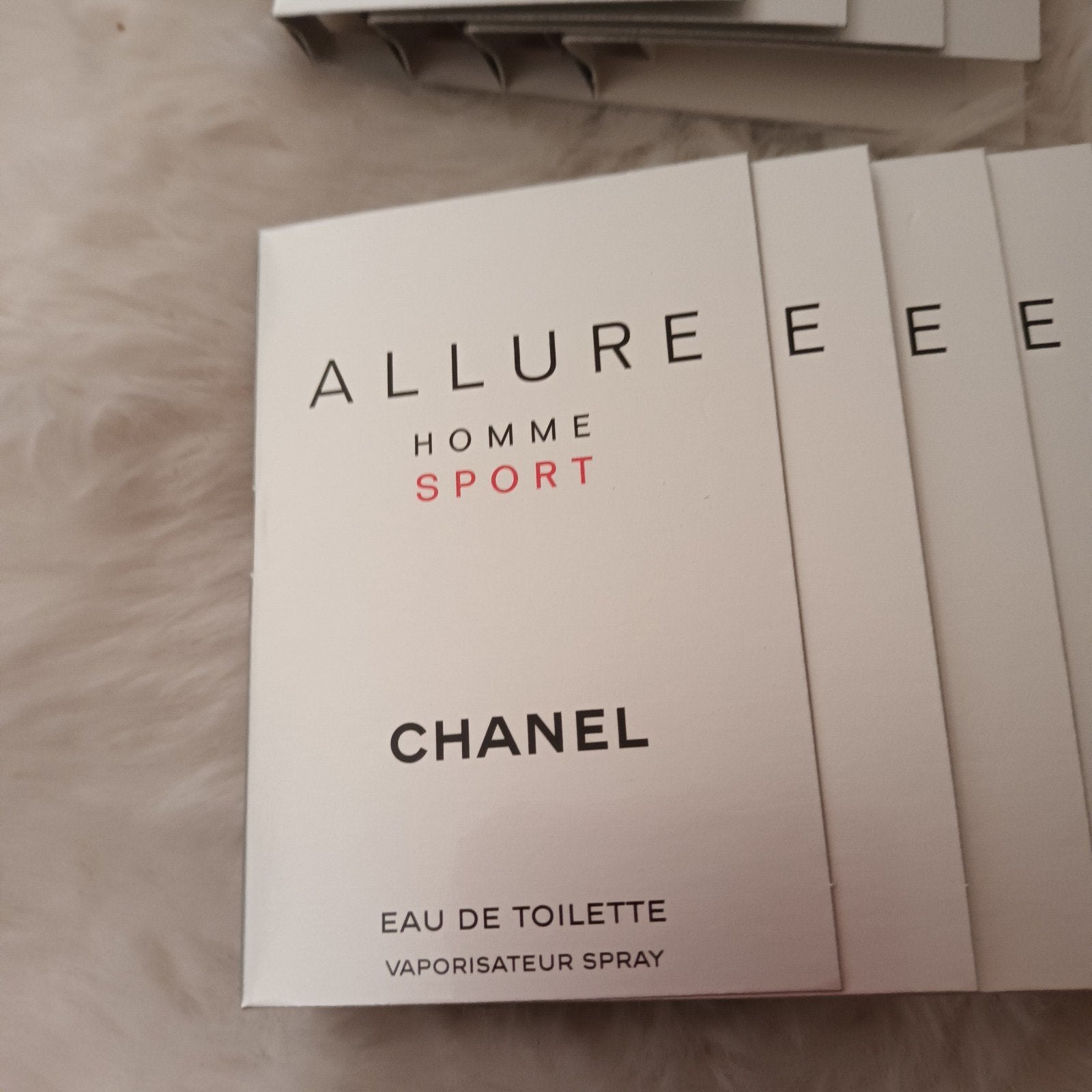 CHANEL ALLURE HOMME SPORT heren proefjes..10 x..nieuw, Ophalen of Verzenden, Nieuw