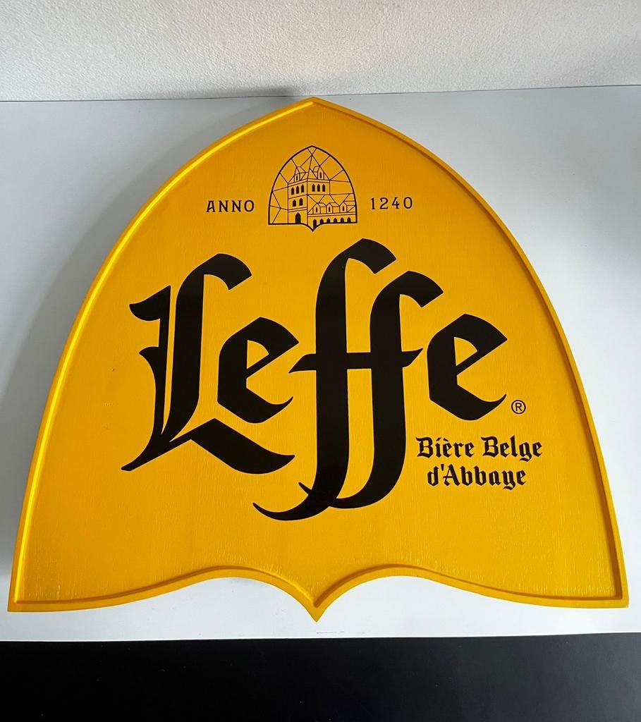 Nieuwe Leffe reclameverlichting - Biere Belge d'Abbaye, Ophalen of Verzenden, Nieuw, Overige merken