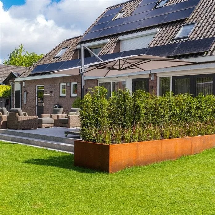 Plantenbak Cortenstaal op maat, Tuin en Terras, Ophalen, 100 cm of meer, Nieuw, Metaal