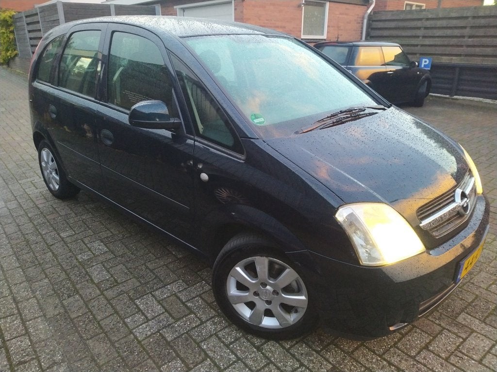 Opel Meriva 1.6-16V Maxx Cool, Auto's, Verwarmde buitenspiegels, 101 pk, Gebruikt, 4 cilinders