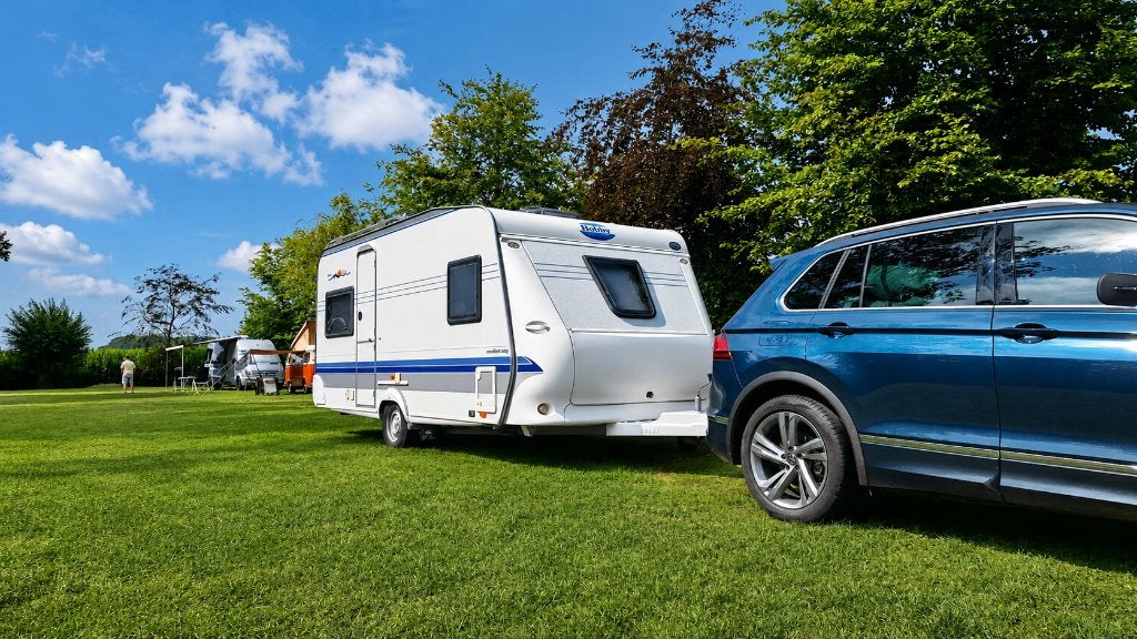 Hobby 460 UFU Ecellent Easy met volaut, mover en voortent, Rondzit, Hobby, Schokbreker, Frans bed