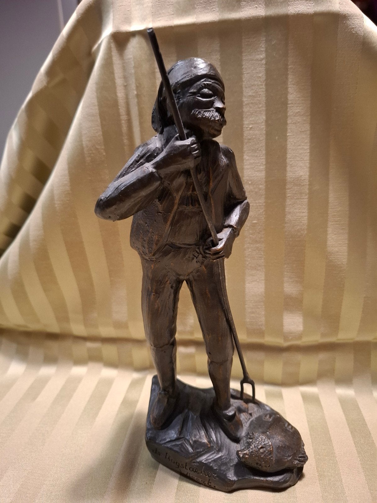 prachtig gegoten beeldje van de Rogsteader Wieert., Ophalen, Zo goed als nieuw, Carnaval