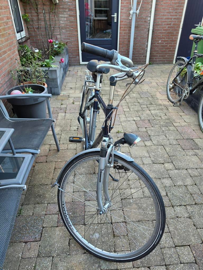 Batavus Herenfiets - Comfortabel en Betrouwbaar, Ophalen, Gebruikt, Velgrem, Versnellingen