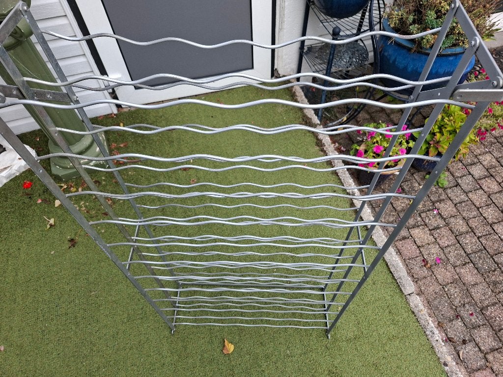 wijnrek / flessenrek voor 72 flessen, Ophalen, Metaal, 25 flessen of meer