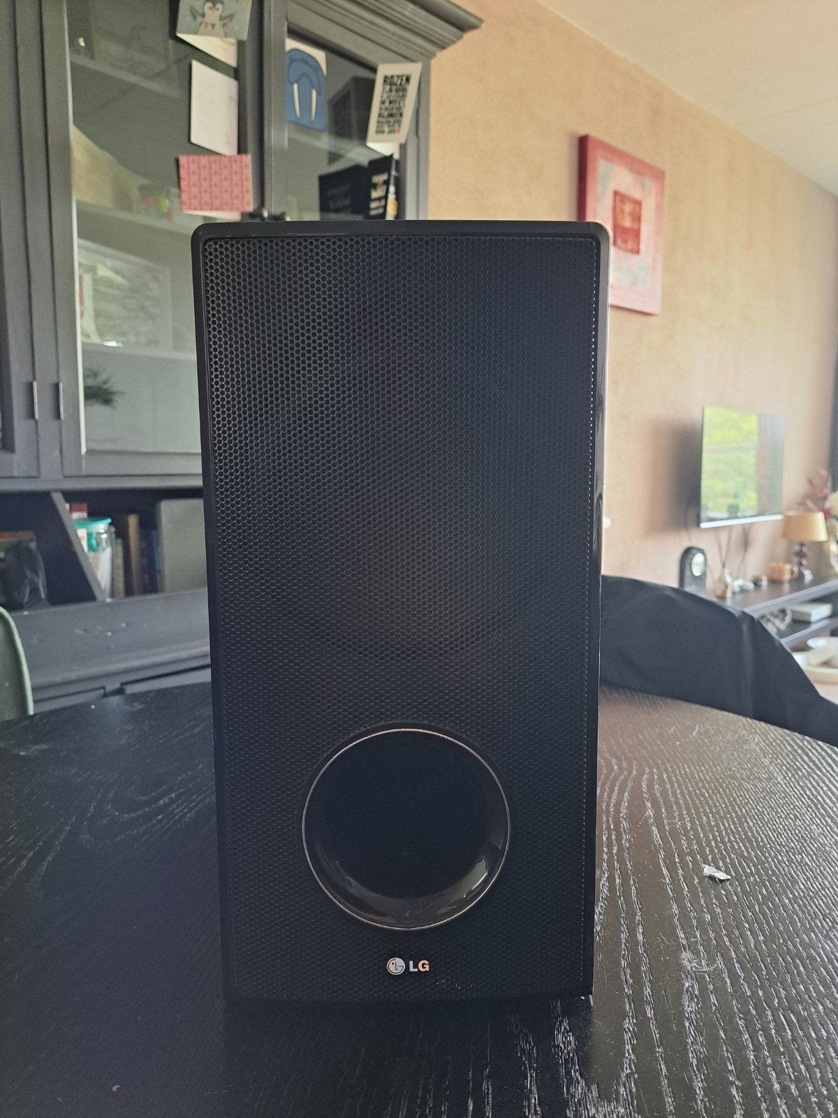LG Subwoofer - Model SB95DF-W, Audio, Tv en Foto, Luidsprekers, 150 watt of meer, Gebruikt, Subwoofer, Ophalen of Verzenden