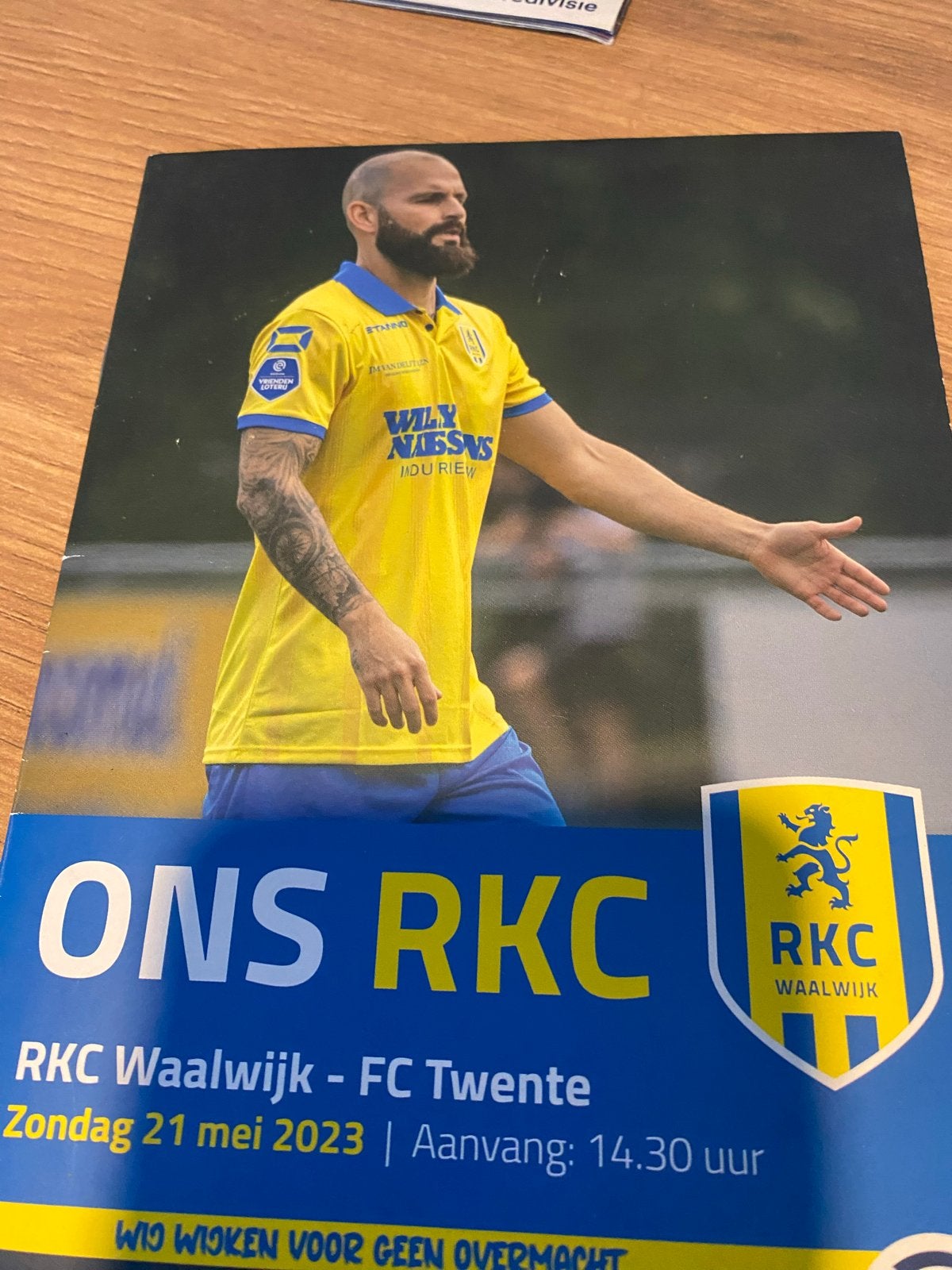 RKC Waalwijk programma boekjes - Diverse seizoenen, Ophalen of Verzenden, Gelezen, Sport en Vrije tijd