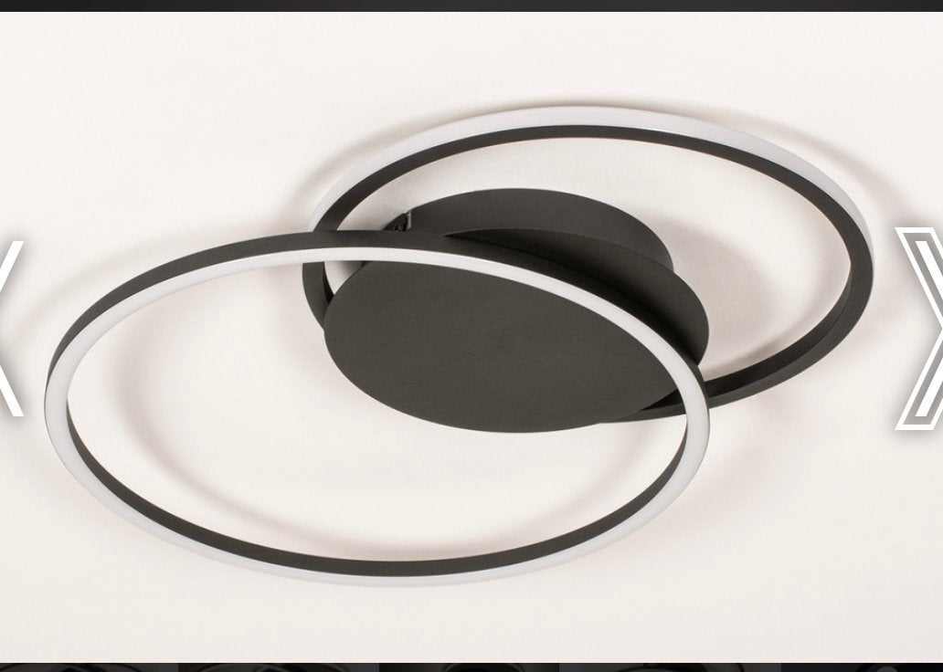 Rietveld plafondlamp, Huis en Inrichting, Ophalen, Zwart, Nieuw, Plafondlamp