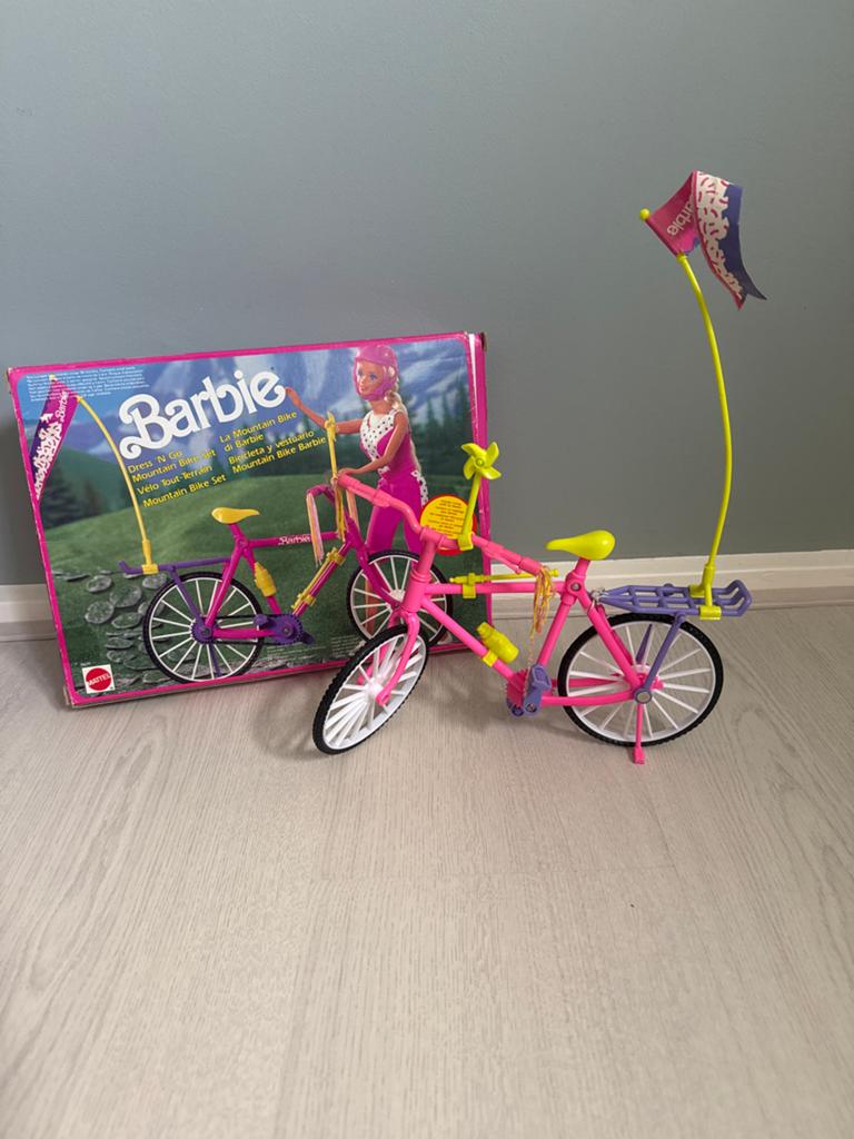Barbie fiets, Ophalen, Barbie