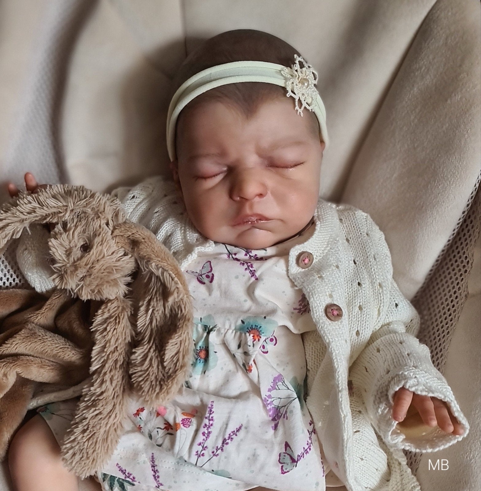 reborn doll Jordis, Ophalen of Verzenden, Nieuw, Babypop, Levensecht of Reborn