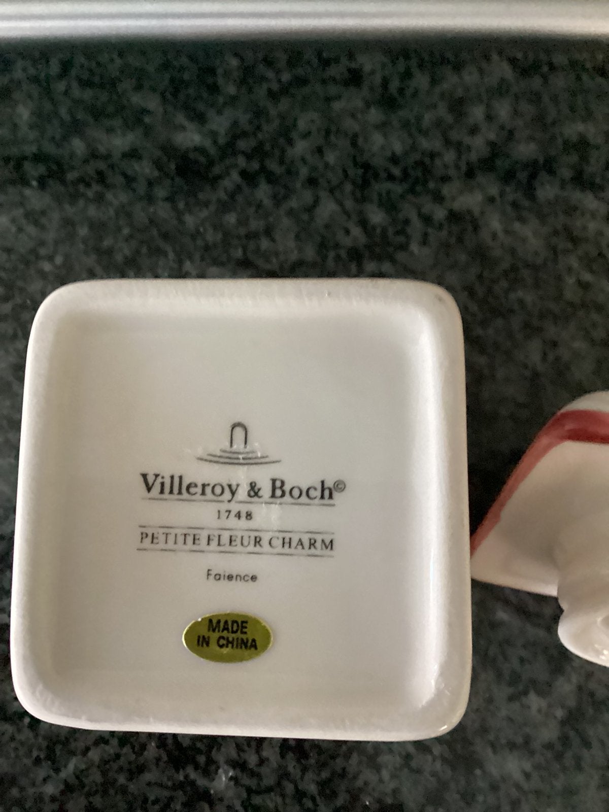 Villeroy en boch jampotje petit fleur charm, Ophalen of Verzenden, Overige stijlen, Porselein, Schaal of Schalen