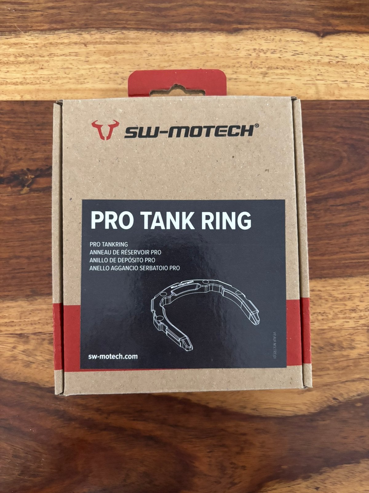 SW Motech Tankring Pro Ducati/Yamaha/Triumph 5 screws, Ophalen of Verzenden, Zo goed als nieuw