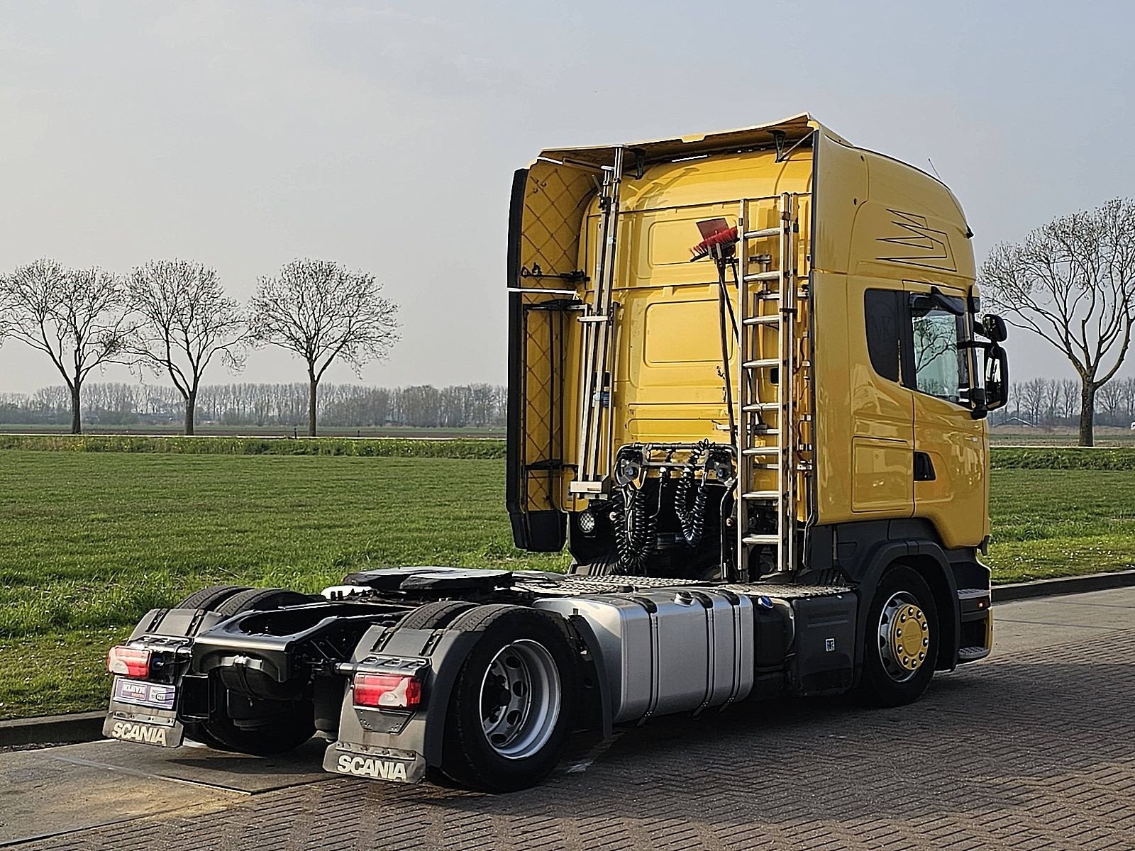 SCANIA R410, Automaat, Euro 6, Scania, Geel