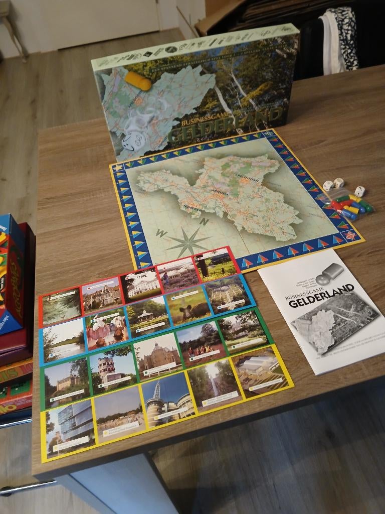 Business Game Gelderland, Hobby en Vrije tijd, Gezelschapsspellen | Bordspellen, Vijf spelers of meer, Ophalen of Verzenden, Nieuw