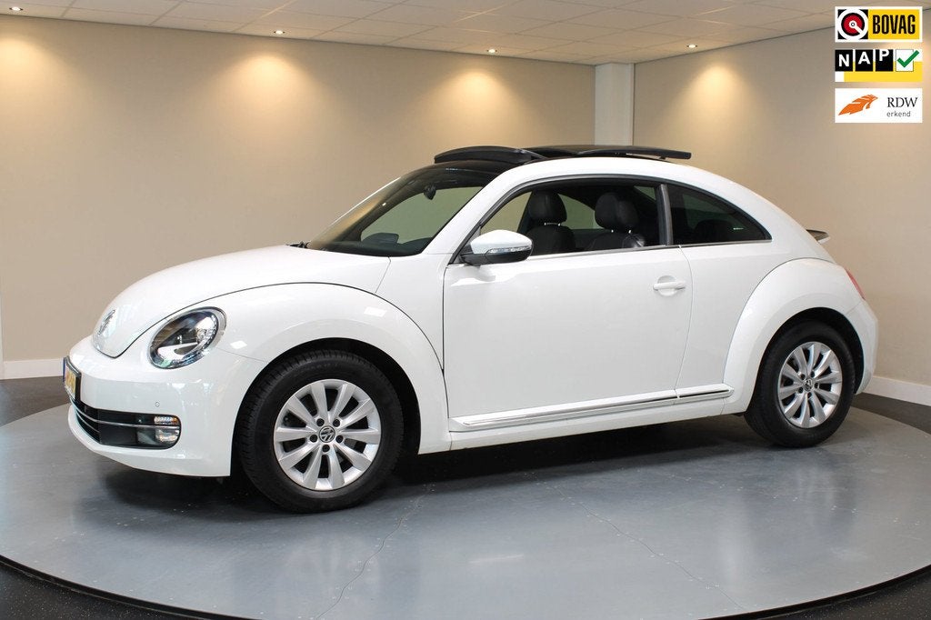 Volkswagen Beetle 1.4 TSI Design *Automaat* 2de Eigenaar|Pan, Auto's, Volkswagen, Euro 5, Gebruikt, Beetle (Kever), 4 cilinders